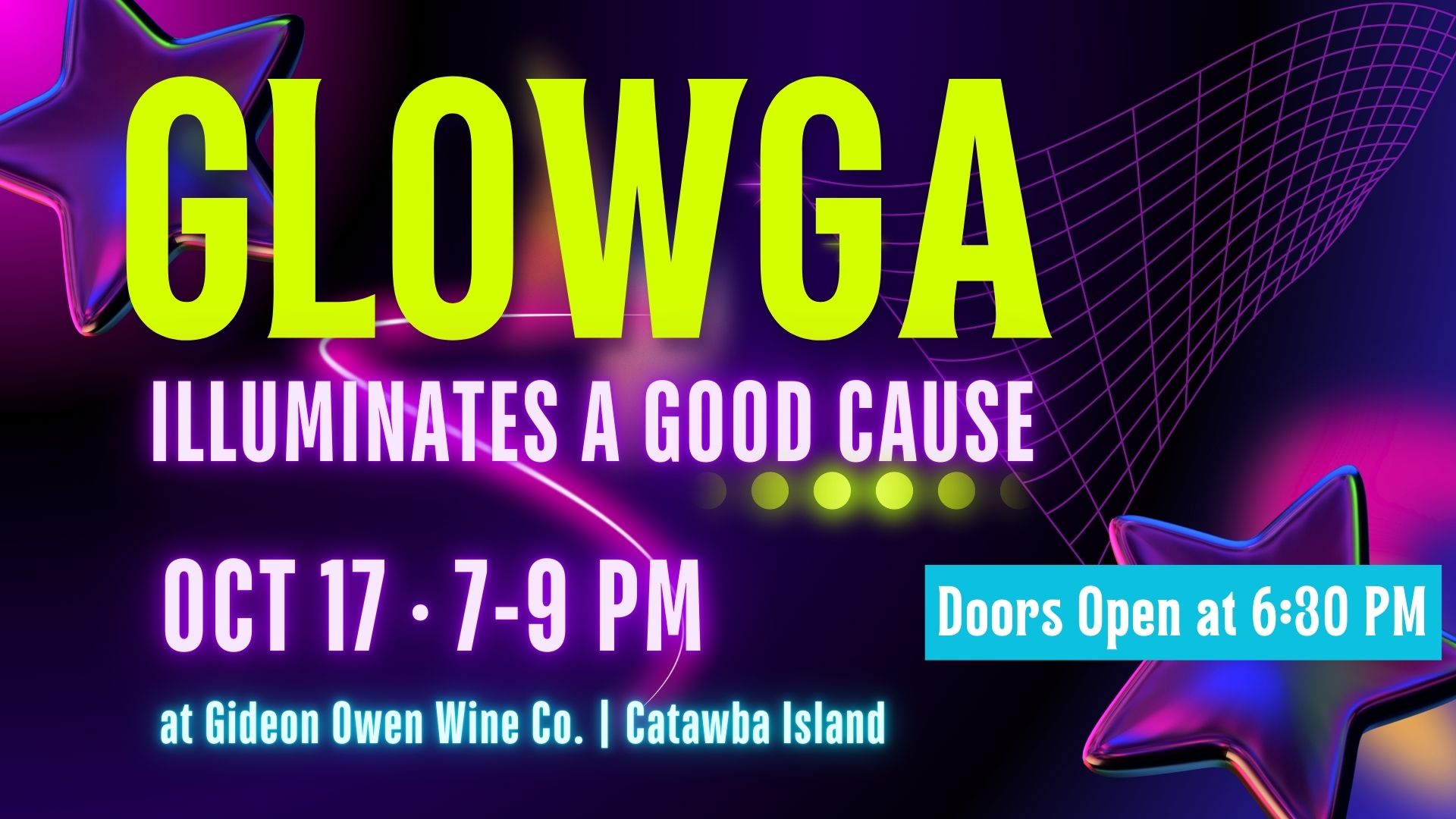 Glowga Yoga Dance Fundraiser